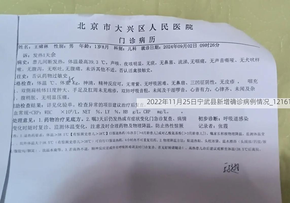 2022年11月25日宁武县新增确诊病例情况_12161