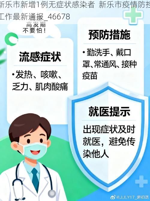 新乐市新增1例无症状感染者  新乐市疫情防控工作最新通报_46678