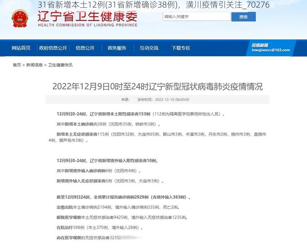 31省新增本土12例(31省新增确诊38例),潢川疫情引关注_70276