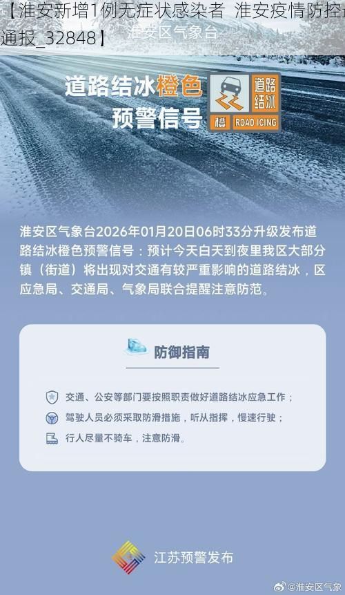 【淮安新增1例无症状感染者  淮安疫情防控最新通报_32848】