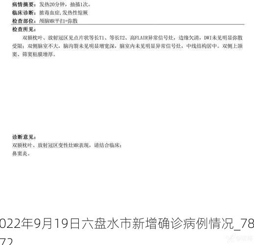 2022年9月19日六盤水市新增確診病例情況_78772