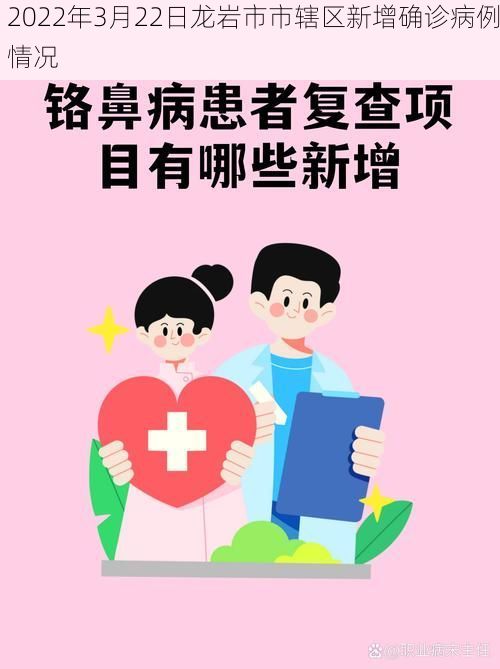 2022年3月22日龙岩市市辖区新增确诊病例情况