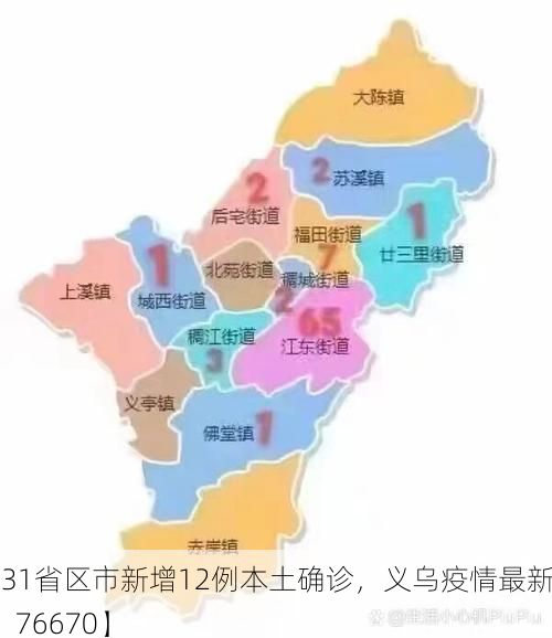 【31省區(qū)市新增12例本土確診，義烏疫情最新消息_76670】