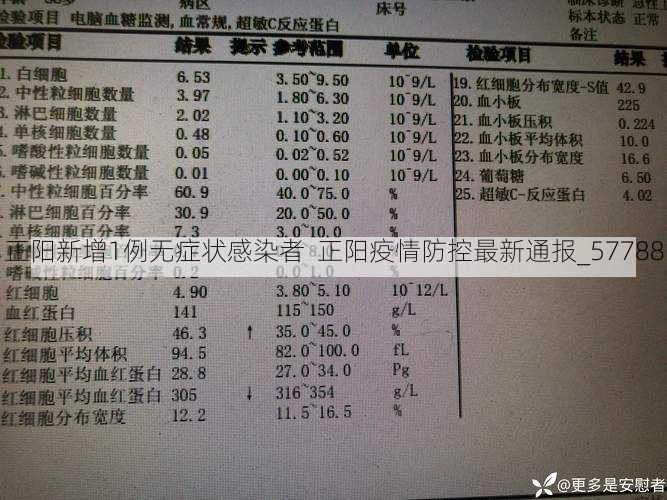 正阳新增1例无症状感染者  正阳疫情防控最新通报_57788