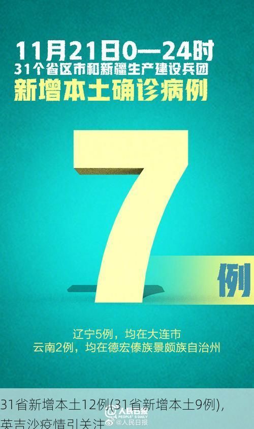 31省新增本土12例(31省新增本土9例)，英吉沙疫情引关注