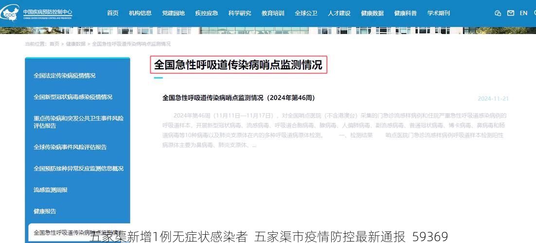 五家渠新增1例无症状感染者  五家渠市疫情防控最新通报_59369