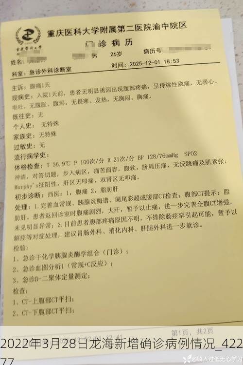 2022年3月28日龙海新增确诊病例情况_42277