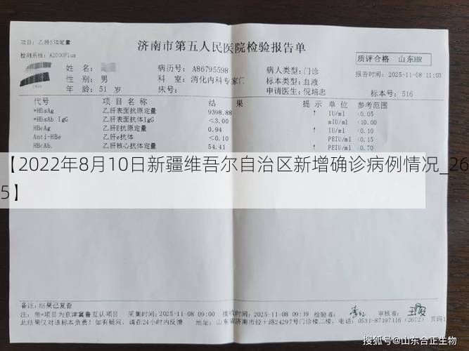 【2022年8月10日新疆维吾尔自治区新增确诊病例情况_26245】