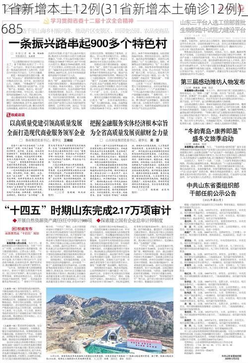 31省新增本土12例(31省新增本土确诊12例)_2685