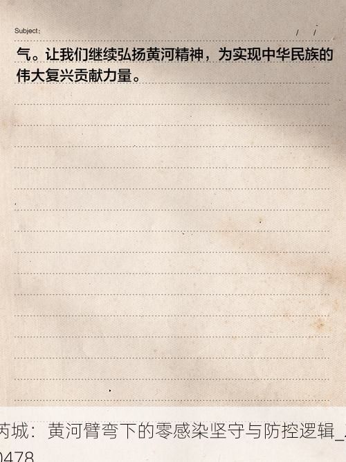 芮城：黃河臂彎下的零感染堅(jiān)守與防控邏輯_20478