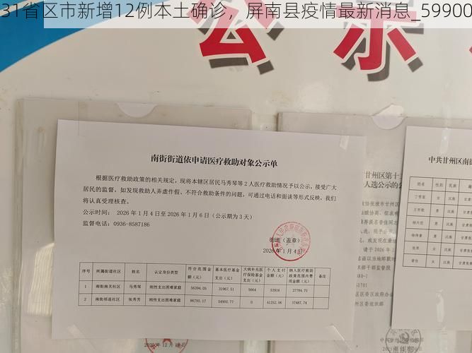 31省區(qū)市新增12例本土確診，屏南縣疫情最新消息_59900