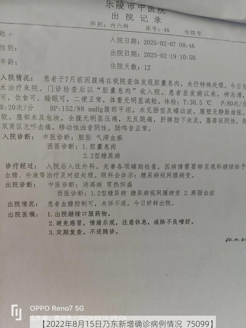 【2022年8月15日乃東新增確診病例情況_75099】