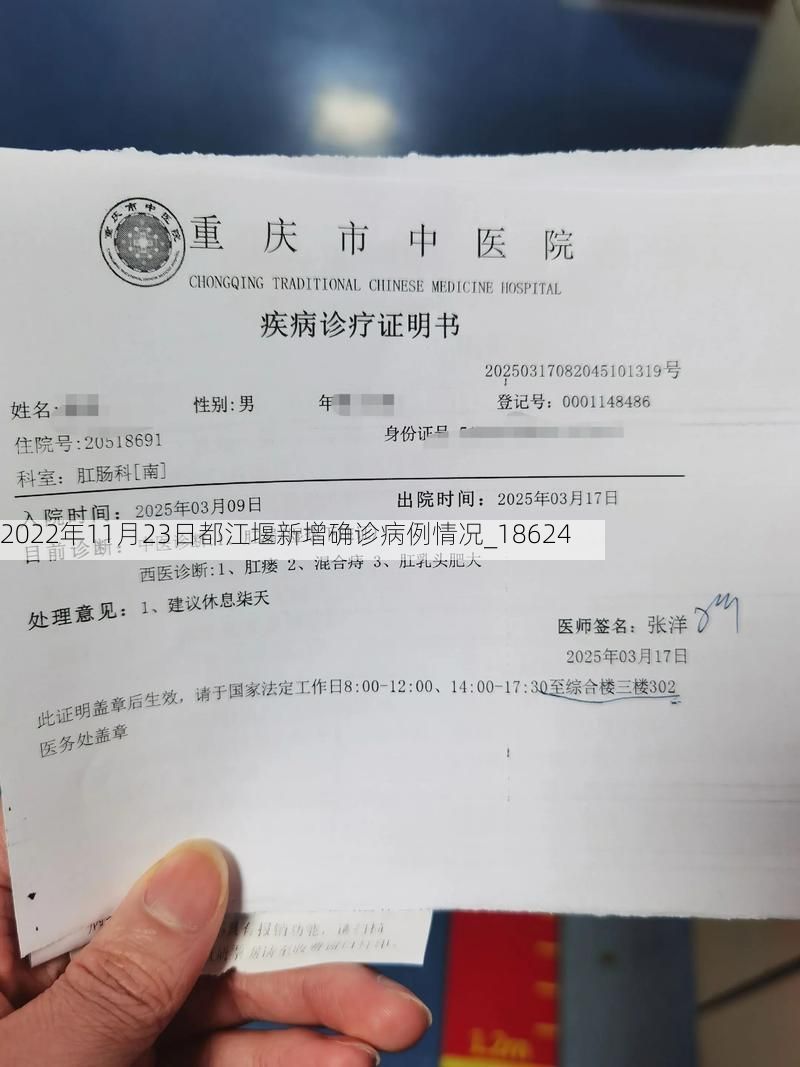 2022年11月23日都江堰新增确诊病例情况_18624