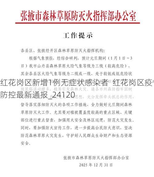 红花岗区新增1例无症状感染者  红花岗区疫情防控最新通报_24120