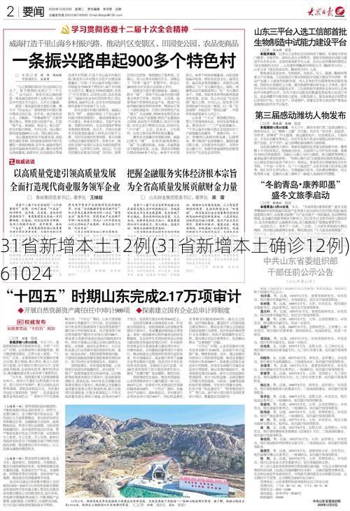 31省新增本土12例(31省新增本土确诊12例)_61024