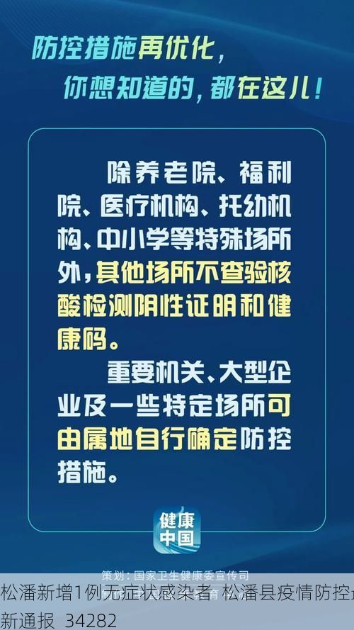 松潘新增1例无症状感染者  松潘县疫情防控最新通报_34282