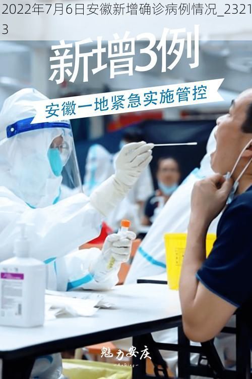 2022年7月6日安徽新增確診病例情況_23213