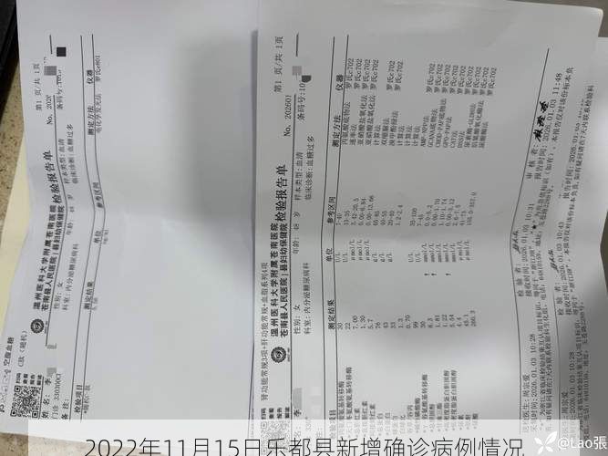 2022年11月15日樂都縣新增確診病例情況