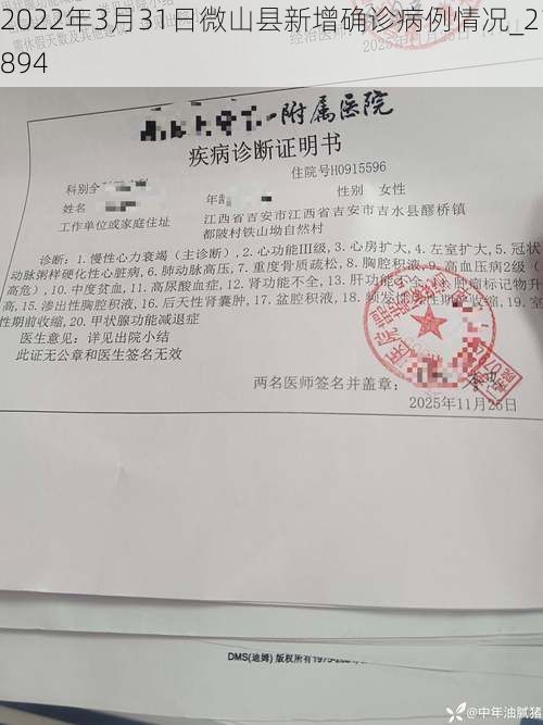 2022年3月31日微山縣新增確診病例情況_21894