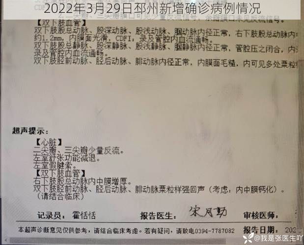 2022年3月29日邳州新增確診病例情況