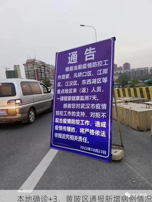 本地确诊+3，黄陂区通报新增病例情况