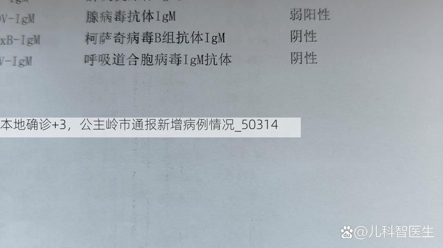 本地确诊+3，公主岭市通报新增病例情况_50314