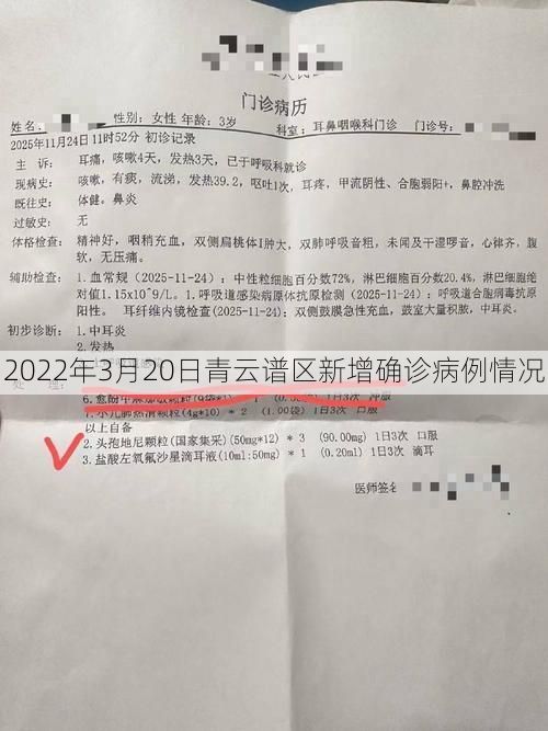 2022年3月20日青云谱区新增确诊病例情况