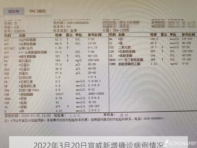 2022年3月20日宣威新增确诊病例情况