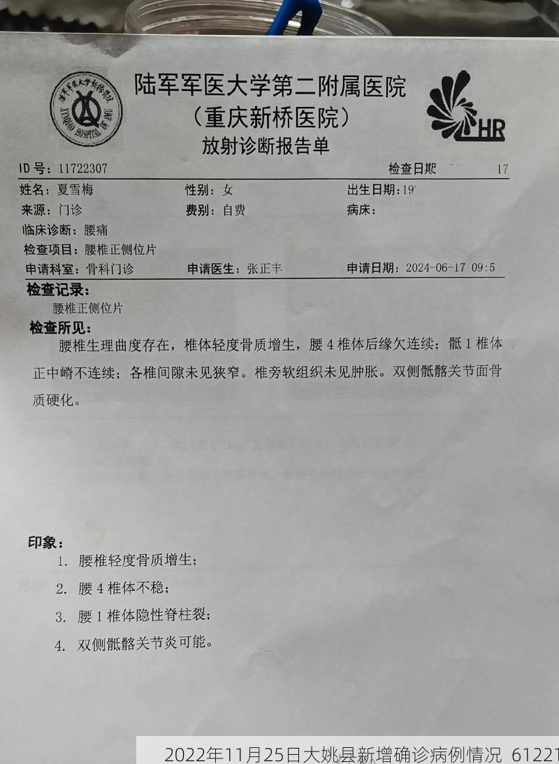2022年11月25日大姚縣新增確診病例情況_61221