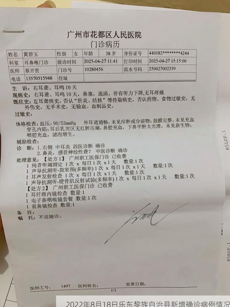 2022年8月18日乐东黎族自治县新增确诊病例情况