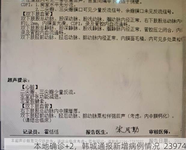 本地确诊+2，韩城通报新增病例情况_23974