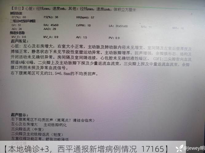 【本地确诊+3，西平通报新增病例情况_17165】