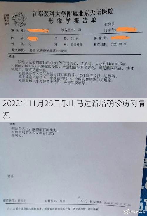2022年11月25日乐山马边新增确诊病例情况