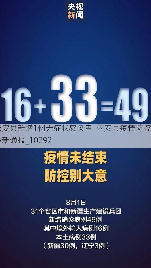 依安县新增1例无症状感染者  依安县疫情防控最新通报_10292