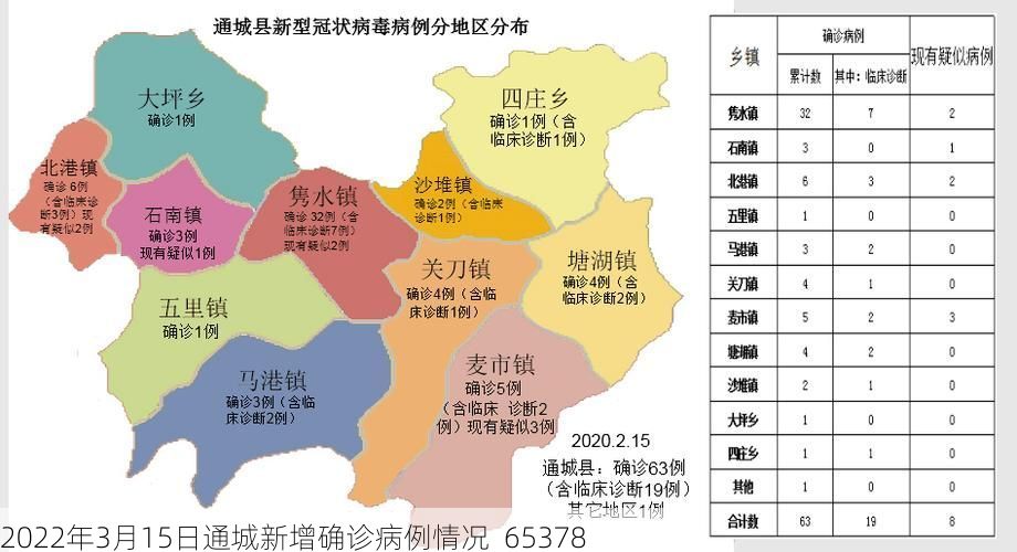 2022年3月15日通城新增确诊病例情况_65378