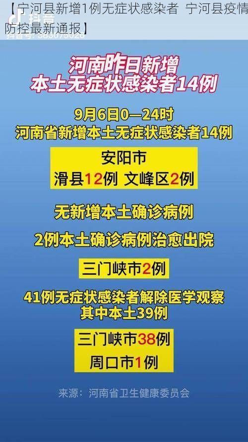 【宁河县新增1例无症状感染者  宁河县疫情防控最新通报】