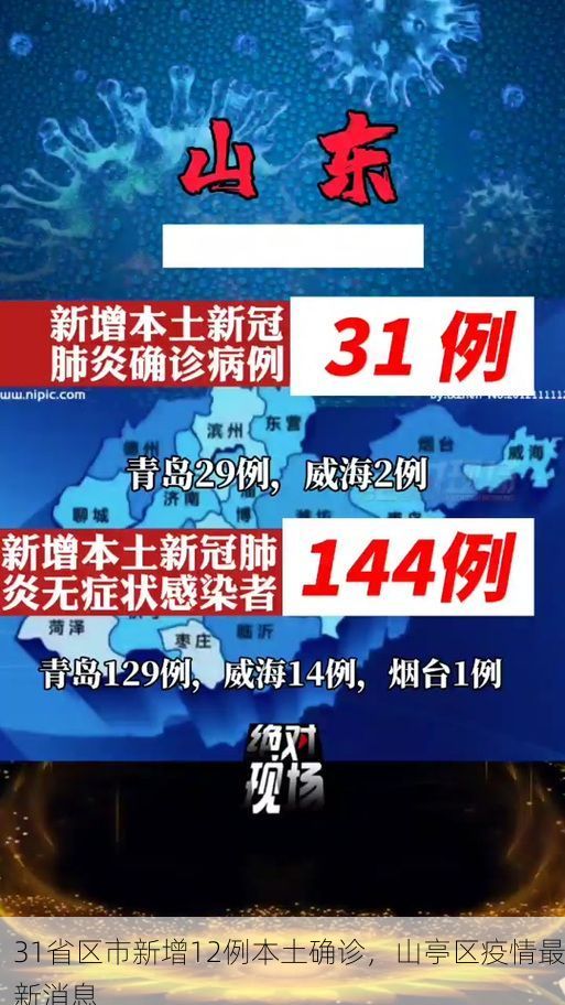 31省区市新增12例本土确诊，山亭区疫情最新消息