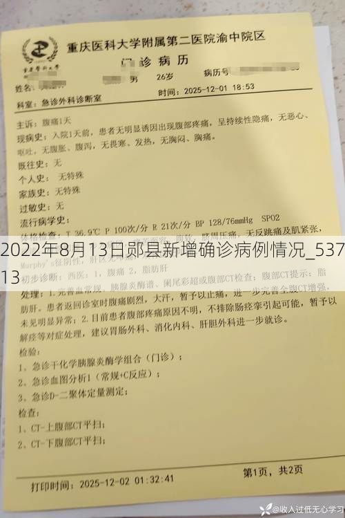 2022年8月13日郧县新增确诊病例情况_53713
