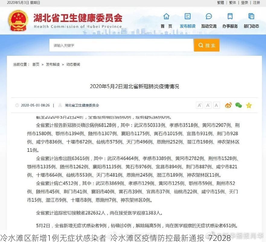 冷水滩区新增1例无症状感染者  冷水滩区疫情防控最新通报_72028