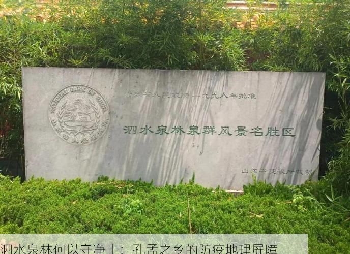 泗水泉林何以守净土：孔孟之乡的防疫地理屏障