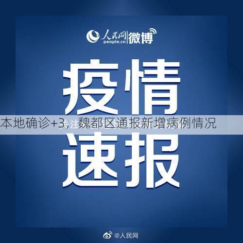 本地确诊+3，魏都区通报新增病例情况