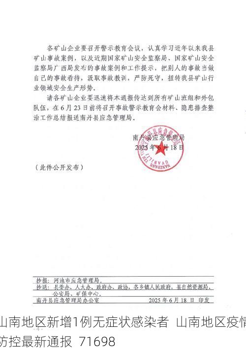 山南地区新增1例无症状感染者  山南地区疫情防控最新通报_71698