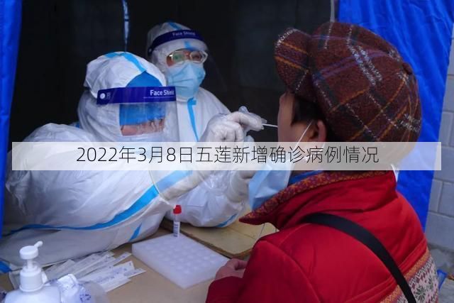 2022年3月8日五莲新增确诊病例情况