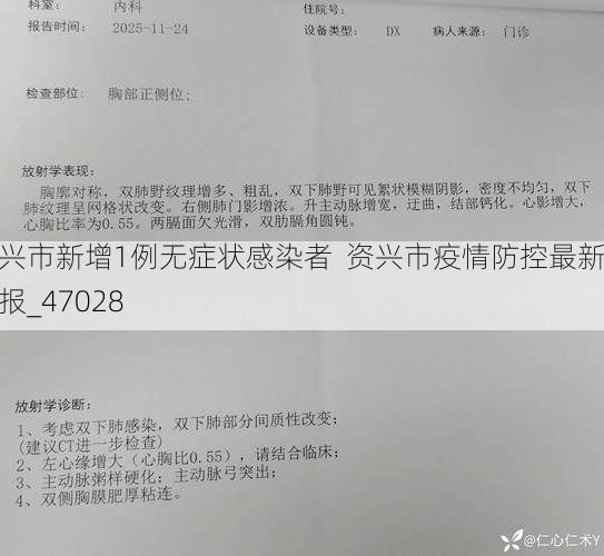 资兴市新增1例无症状感染者  资兴市疫情防控最新通报_47028