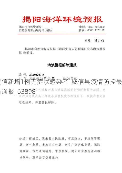 威信新增1例无症状感染者  威信县疫情防控最新通报_63898