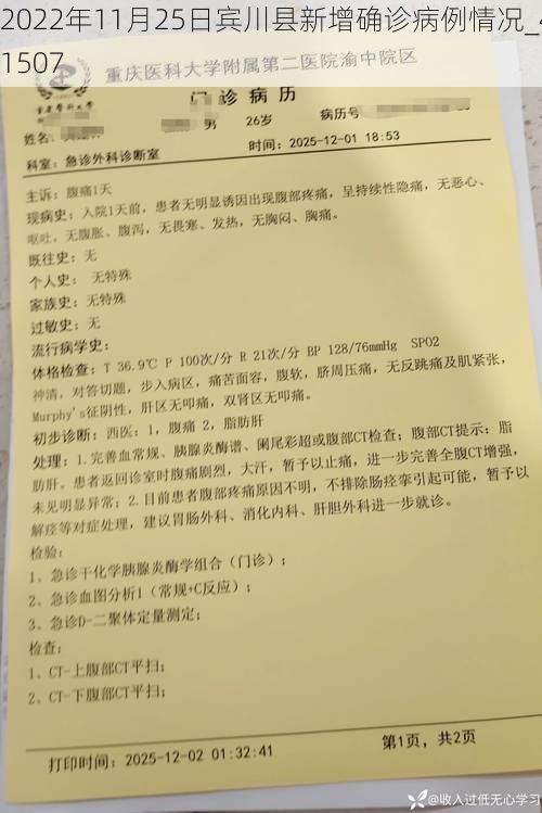 2022年11月25日宾川县新增确诊病例情况_41507