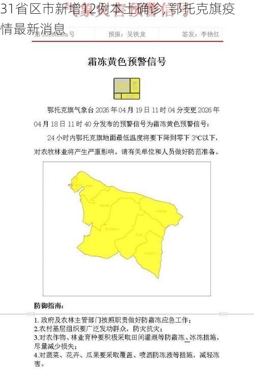 31省区市新增12例本土确诊, 鄂托克旗疫情最新消息