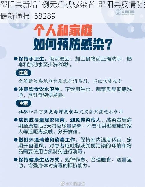 邵阳县新增1例无症状感染者 邵阳县疫情防控最新通报_58289