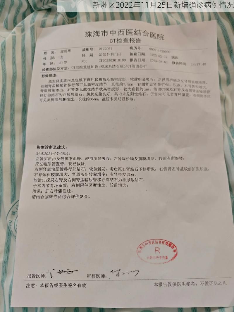 新洲区2022年11月25日新增确诊病例情况
