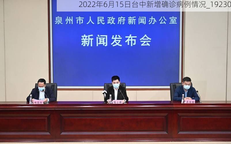 2022年6月15日台中新增确诊病例情况_19230